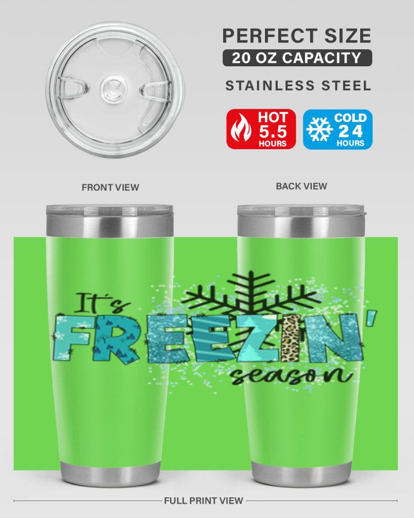 It s freezin season 266#- winter- Tumbler
