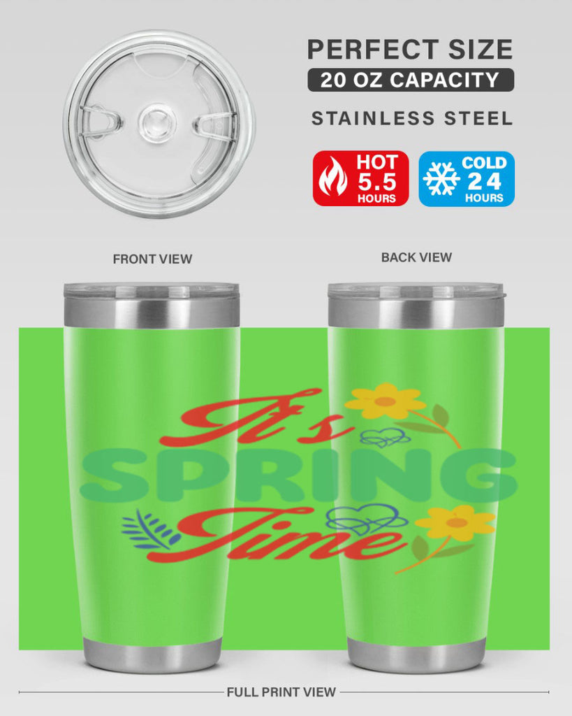 It's Spring Time 277#- spring- Tumbler