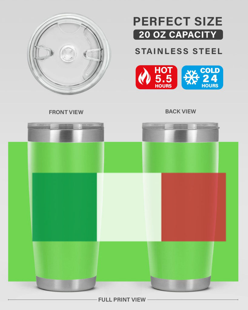 Italy 115#- world flags- Tumbler