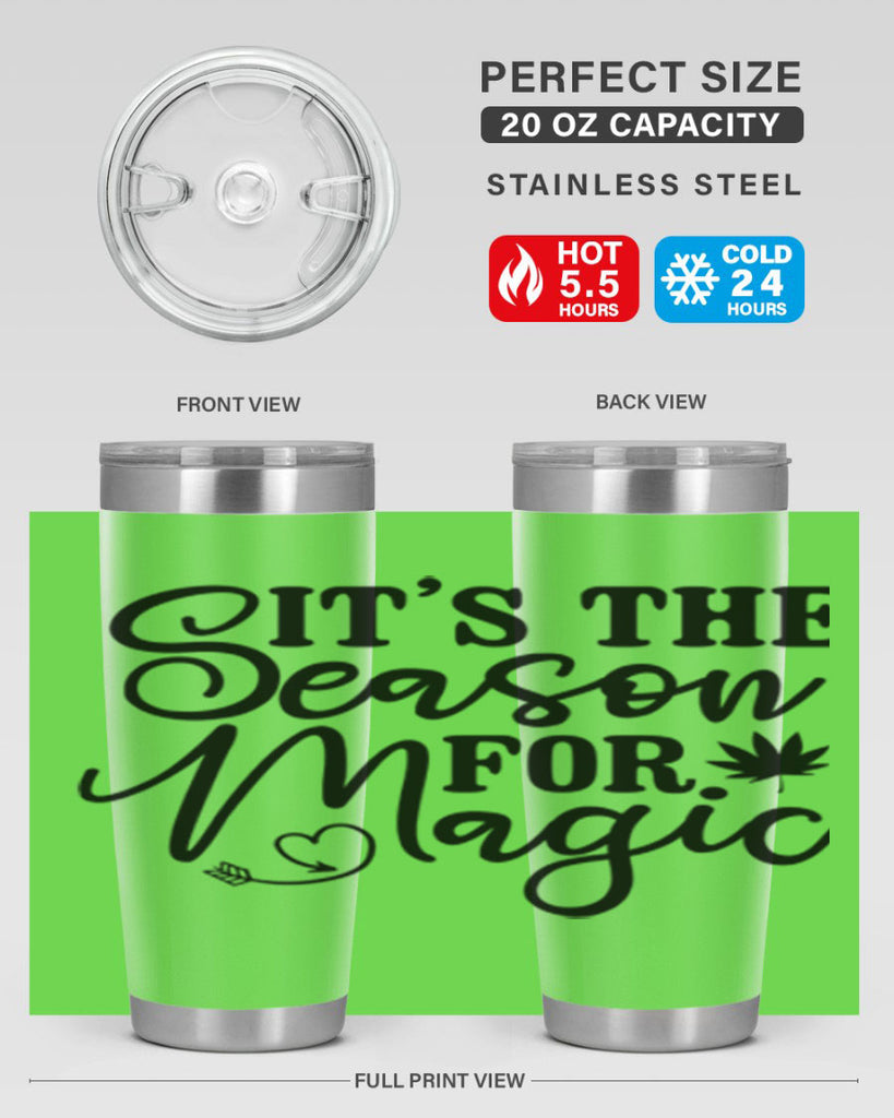 Its The Season For Magic 259#- winter- Tumbler