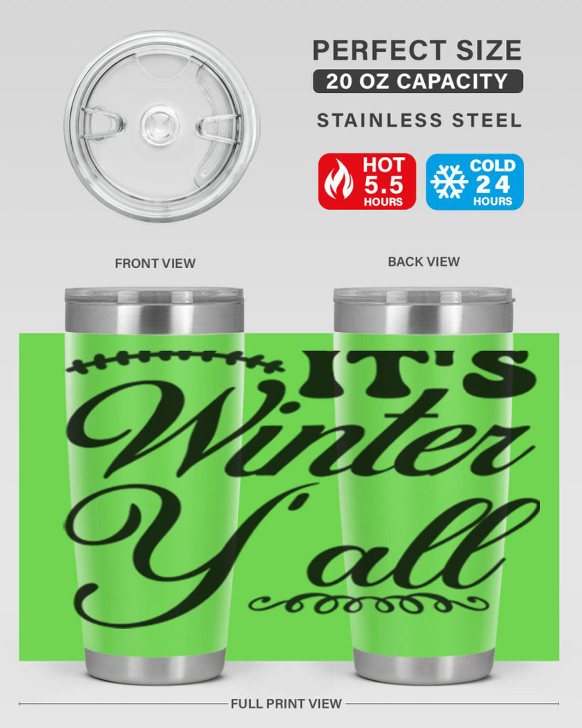 Its winter yall 275#- winter- Tumbler