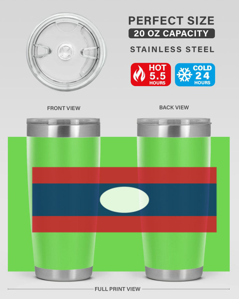 Laos 105#- world flags- Tumbler