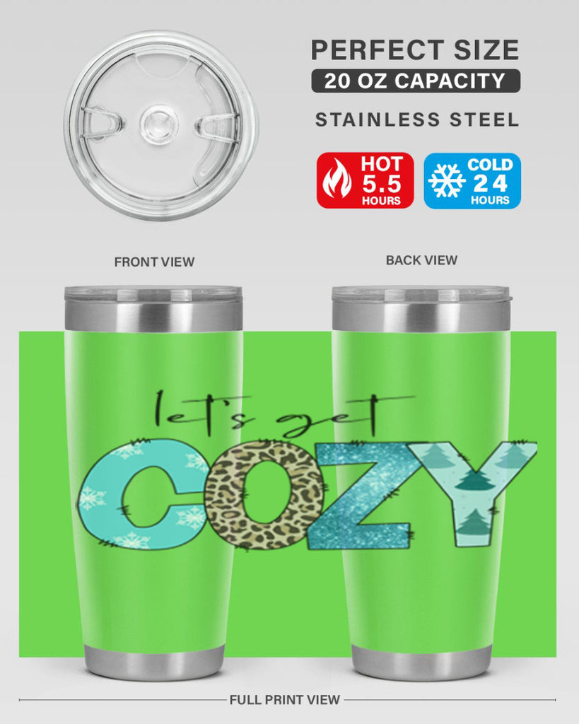 Let s cozy 295#- winter- Tumbler