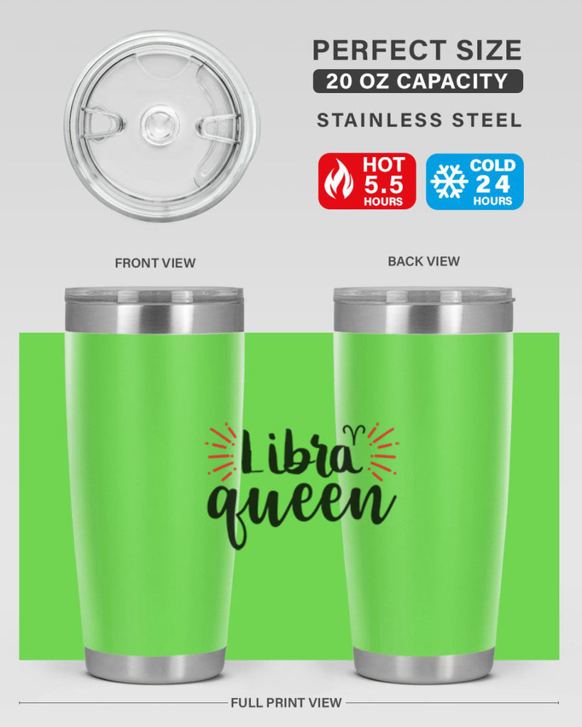 Libra queen 319#- zodiac- Tumbler