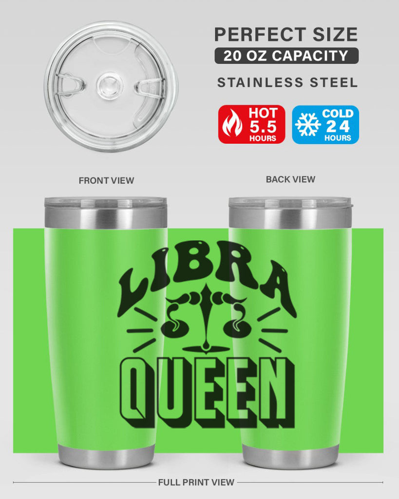 Libra queen 329#- zodiac- Tumbler