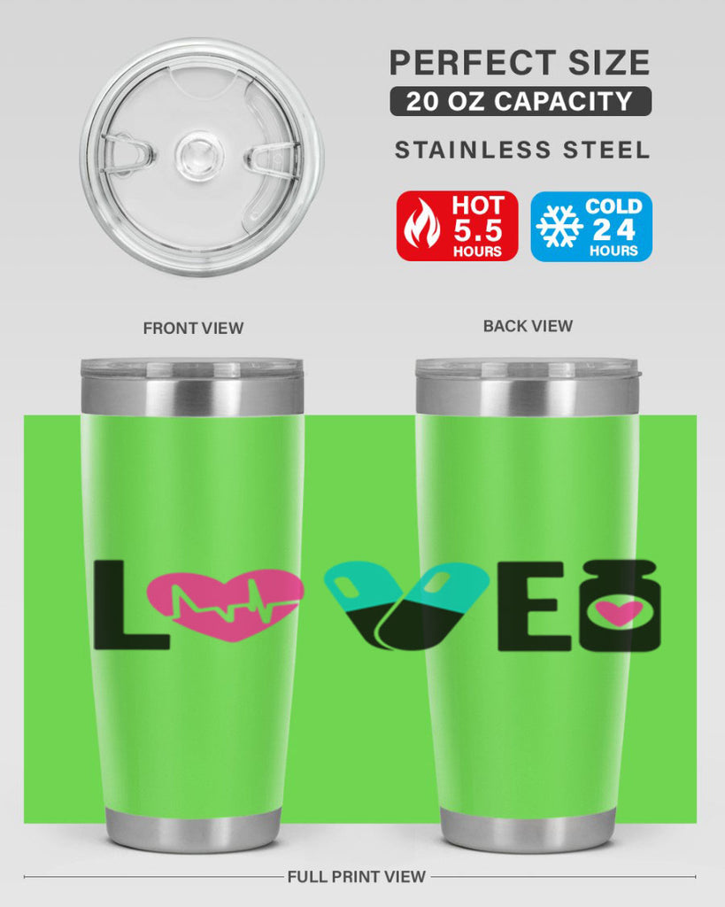 Love Style Style 136#- nurse- tumbler