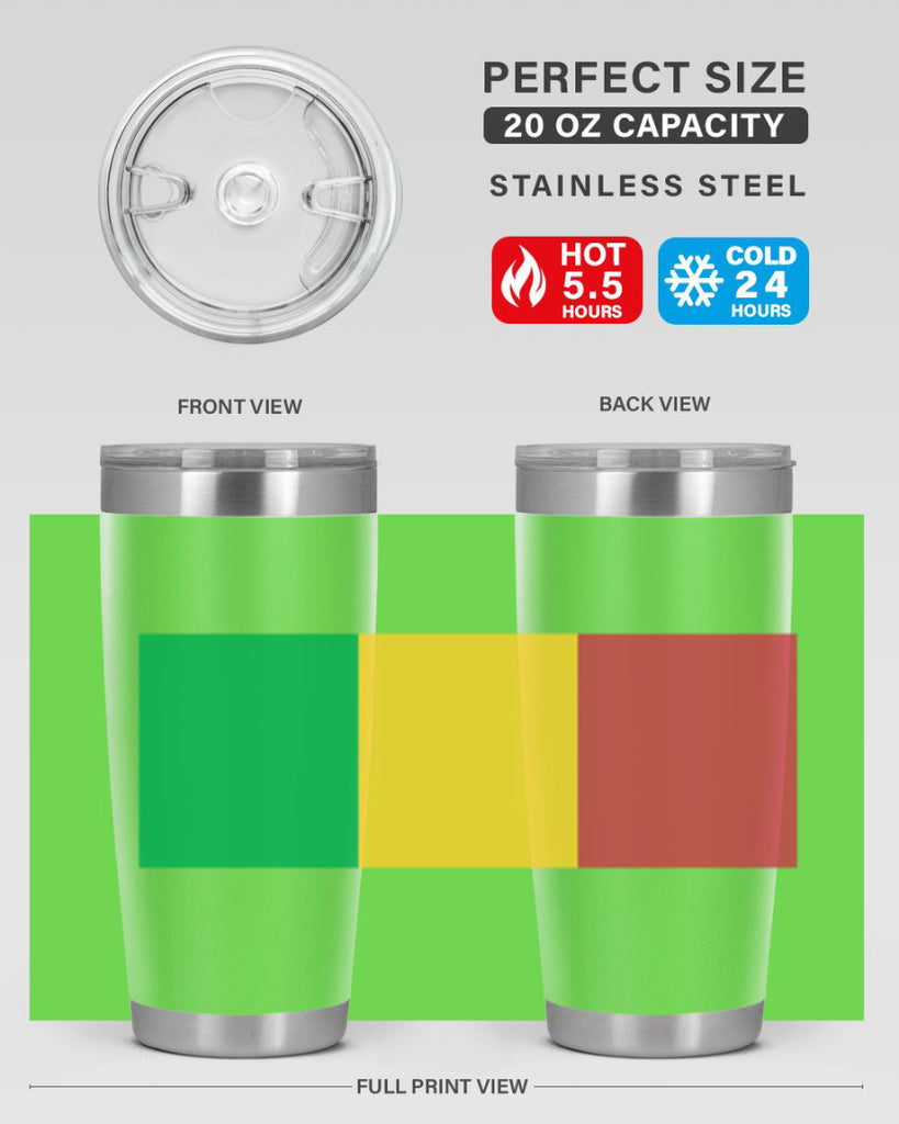 Mali 92#- world flags- Tumbler