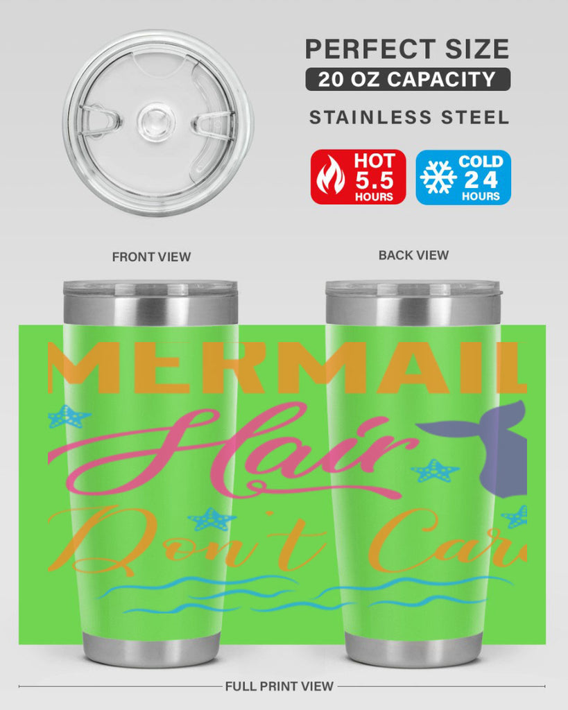 Mermaid hair dont care 414#- mermaid- Tumbler