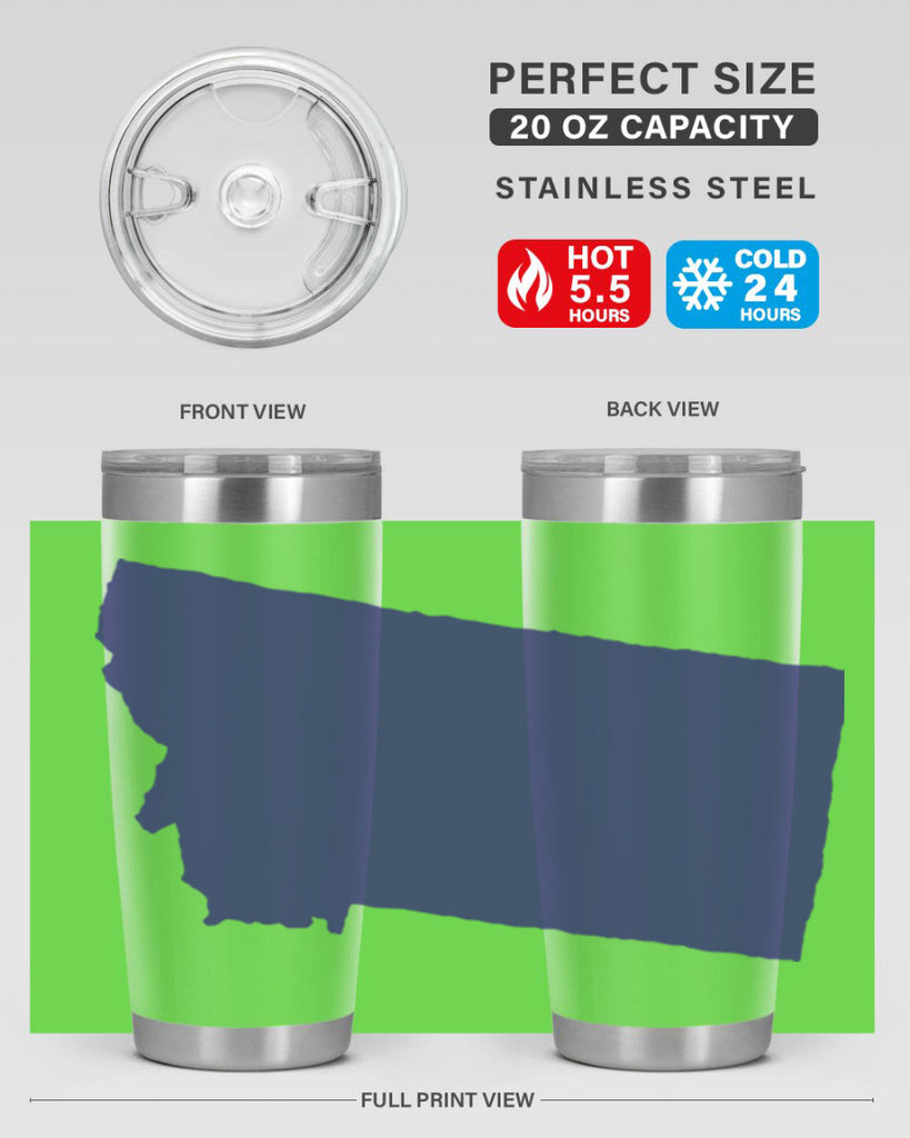 Montana 25#- stateflags- Tumbler