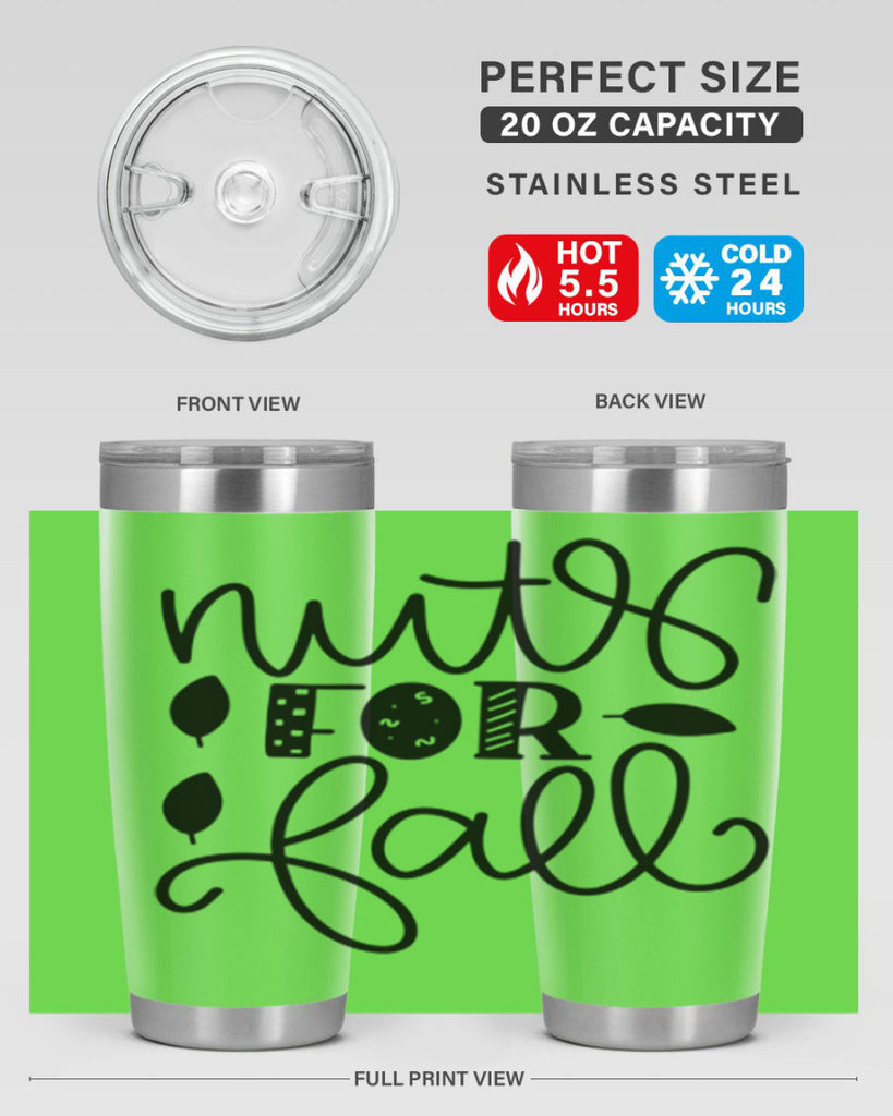 Nuts For Fall 446#- fall- Tumbler