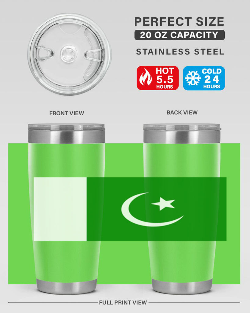 Pakistan 66#- world flags- Tumbler