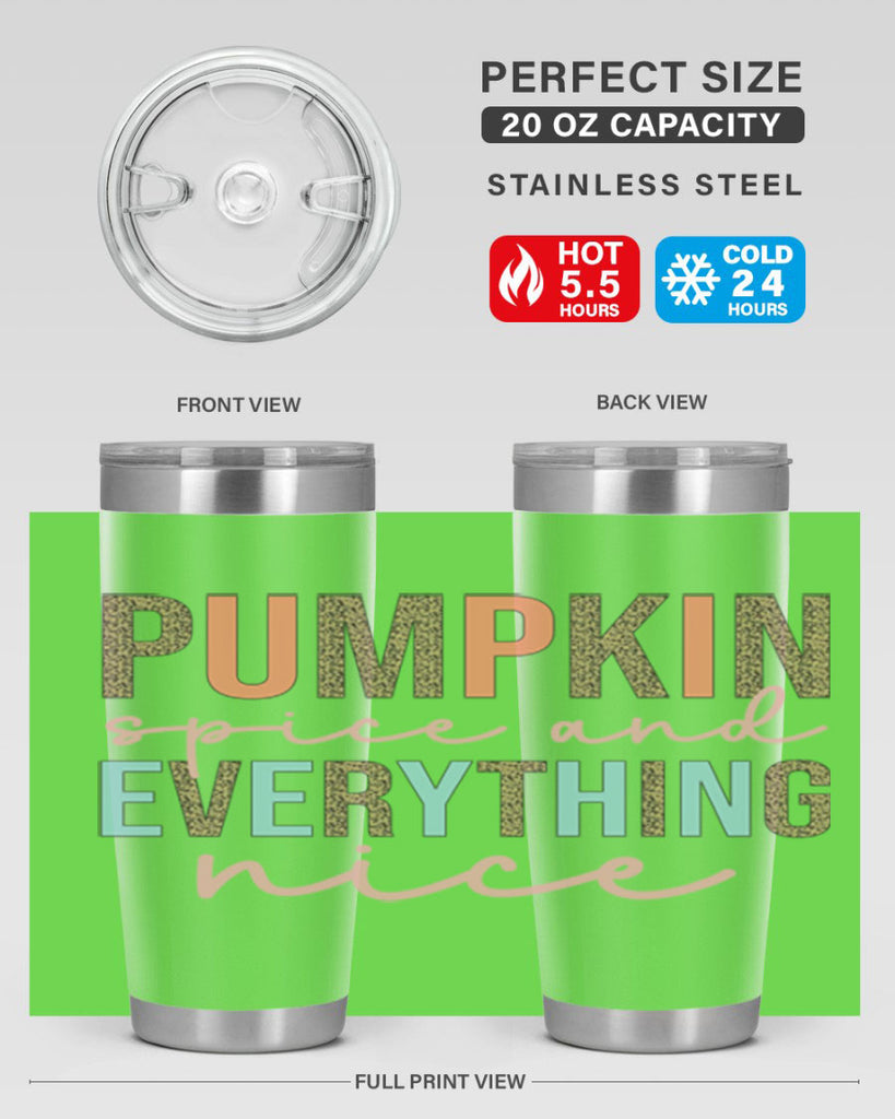 Pumpkin Spice And Everything Nice 533#- fall- Tumbler