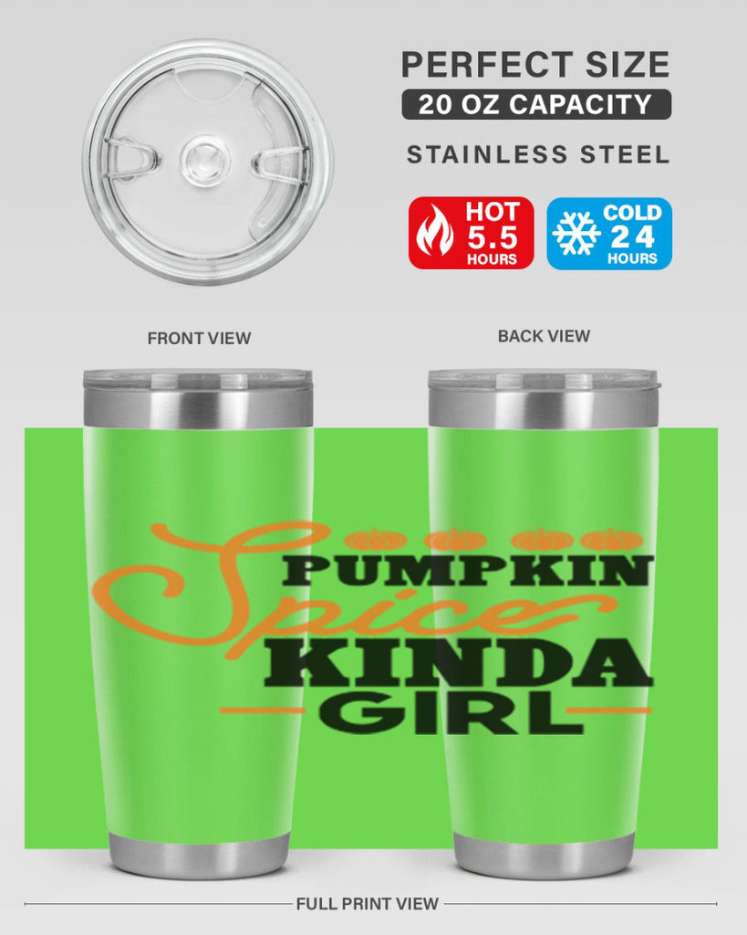 Pumpkin Spice Kinda Girl 552#- fall- Tumbler