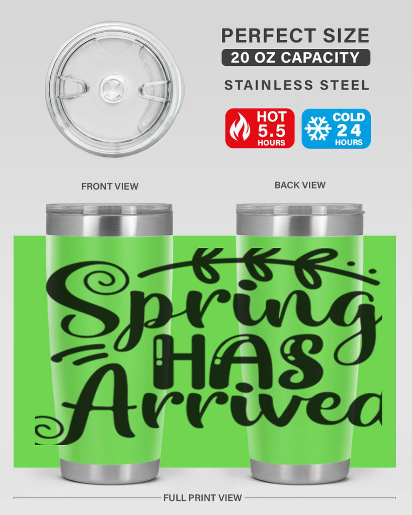 SPRING HAS ARRIVED  488#- spring- Tumbler