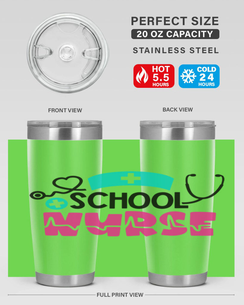 School Nurse Style Style 50#- nurse- tumbler