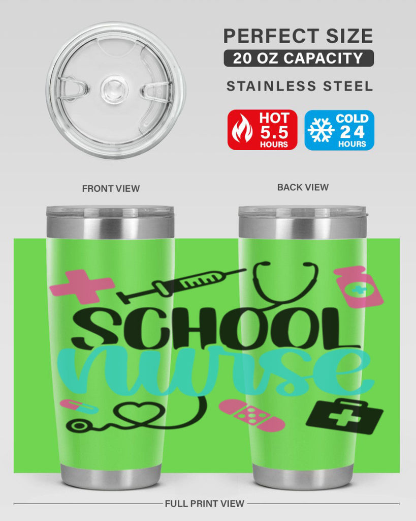 School Nurse Style Style 51#- nurse- tumbler
