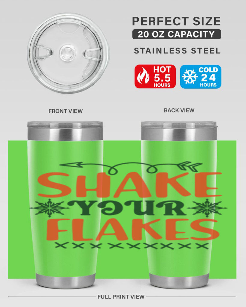 Shake Your Flakes 360#- winter- Tumbler