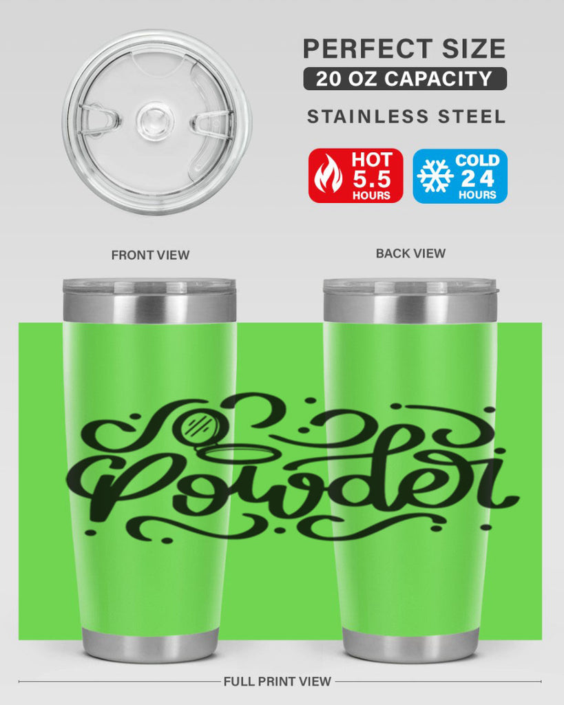 SinglePowder Style 24#- make up- Tumbler