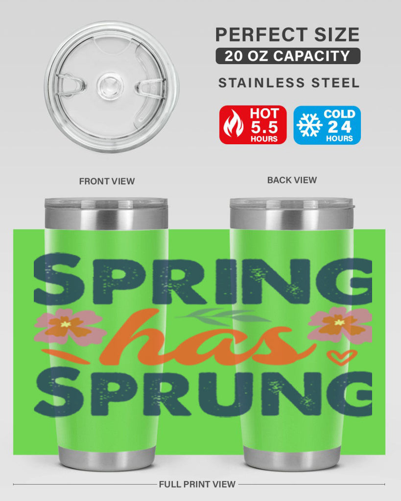 Spring Has Sprung  494#- spring- Tumbler