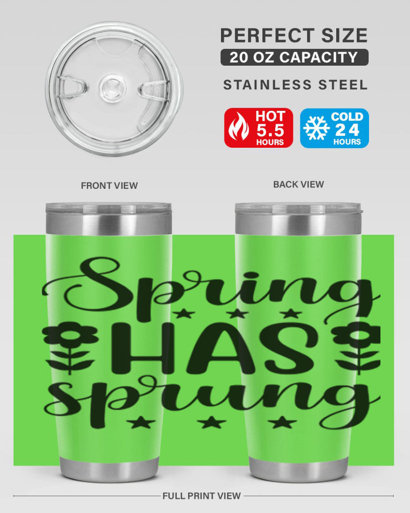 Spring has sprung  491#- spring- Tumbler