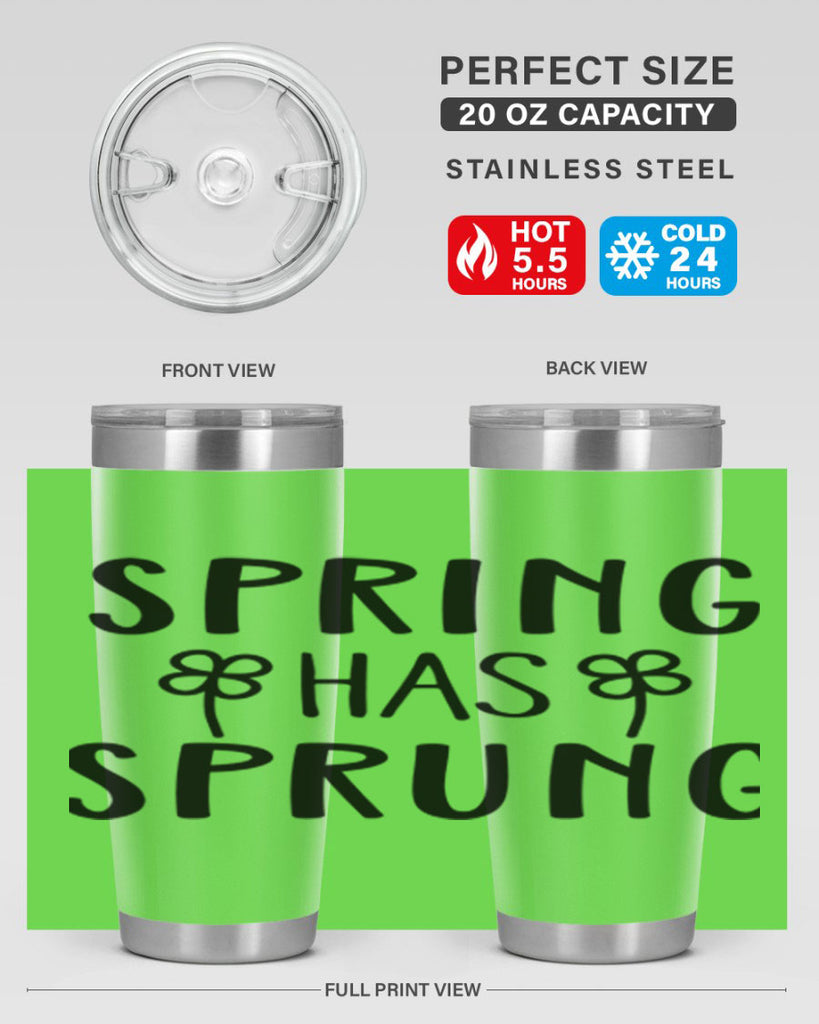 Spring has sprung design  490#- spring- Tumbler