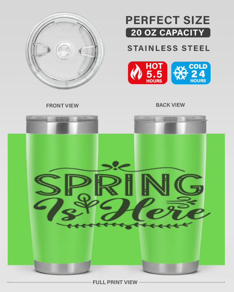 Spring is here 441#- spring- Tumbler