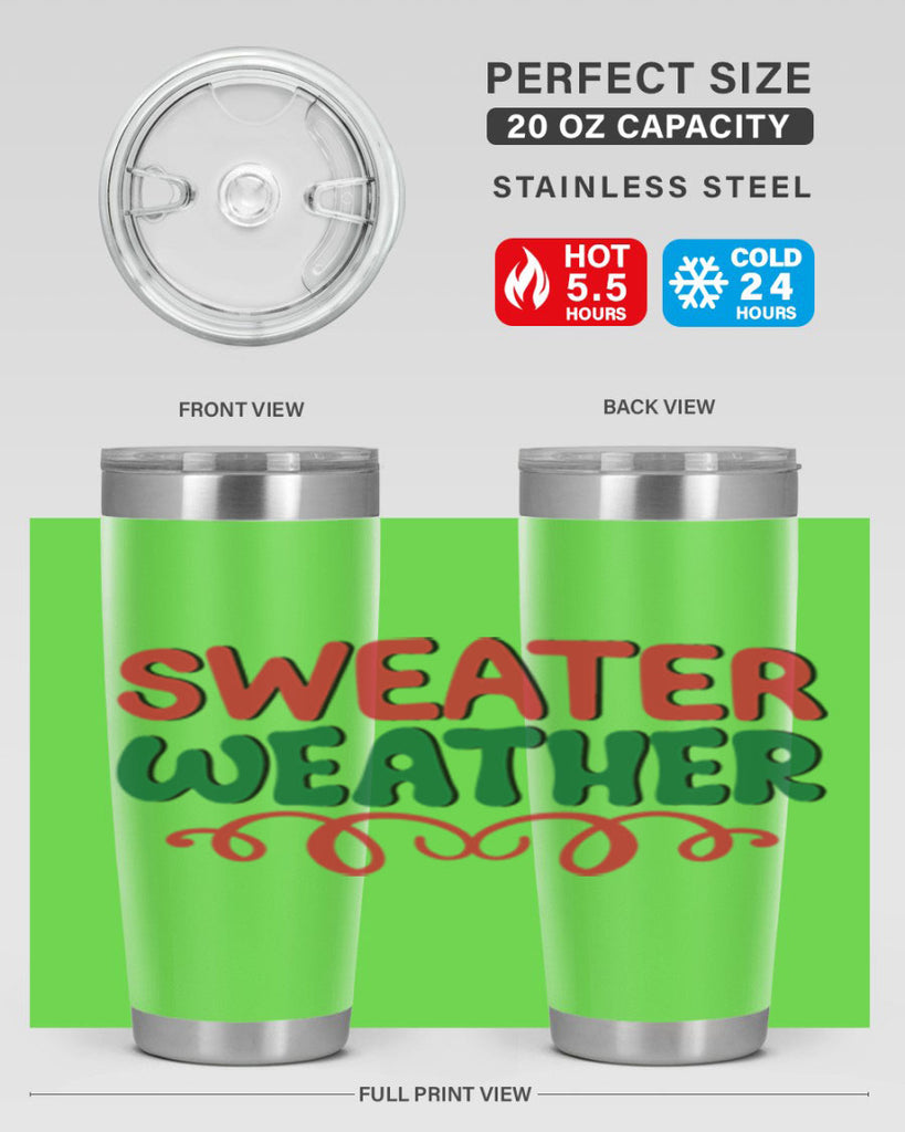 Sweater Weather 399#- winter- Tumbler