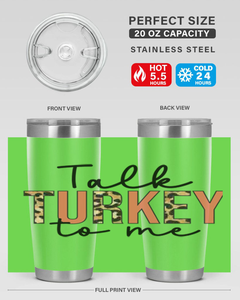 Talk turkey to me 595#- fall- Tumbler