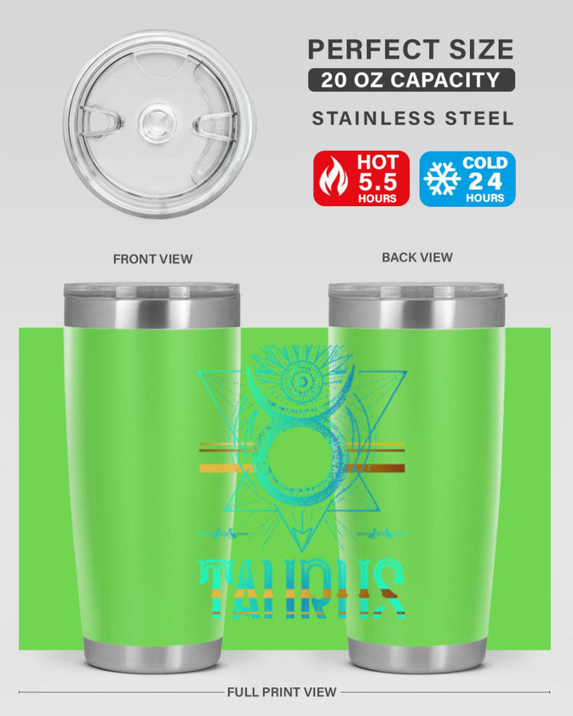 Taurus 506#- zodiac- Tumbler
