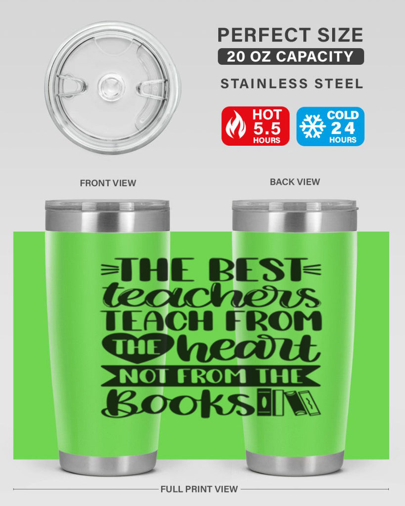 The Best Teachers Teach Style 36#- teacher- tumbler