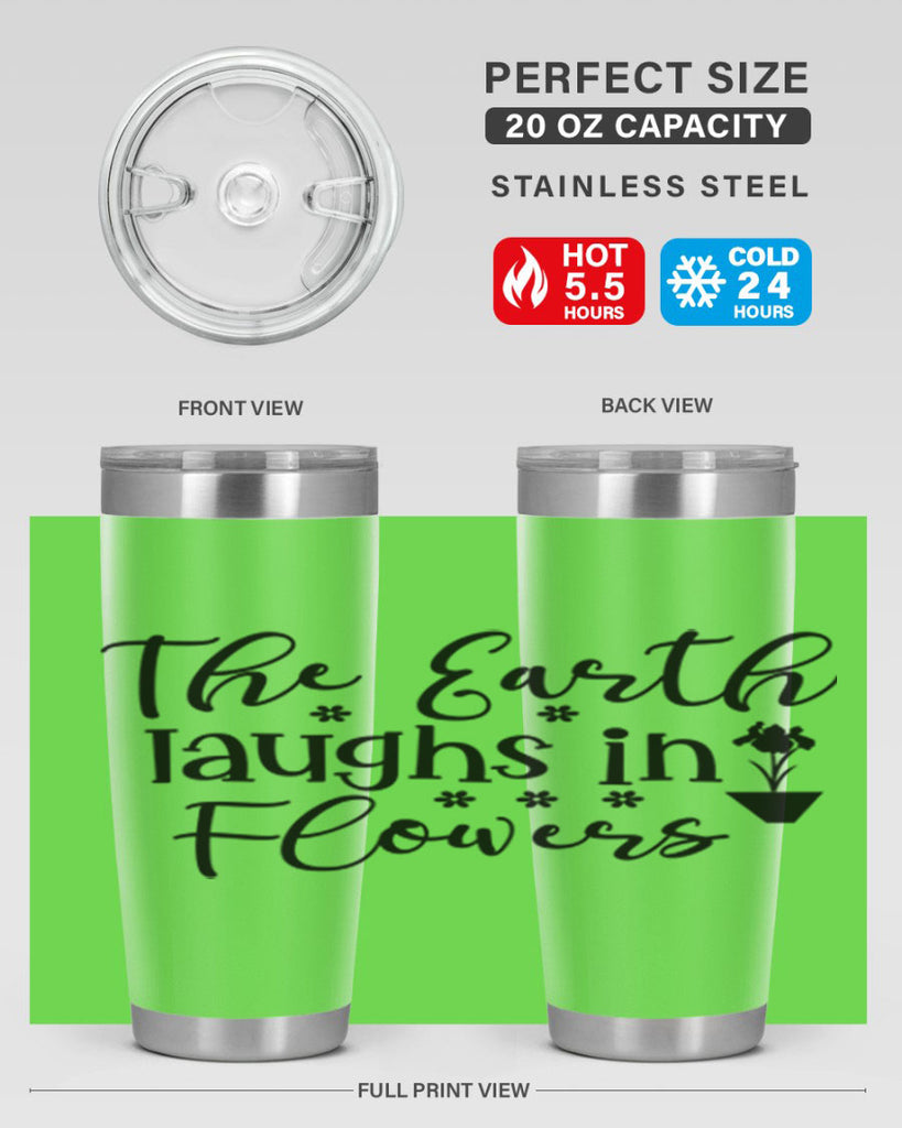 The Earth Laughs In Flowers 539#- spring- Tumbler