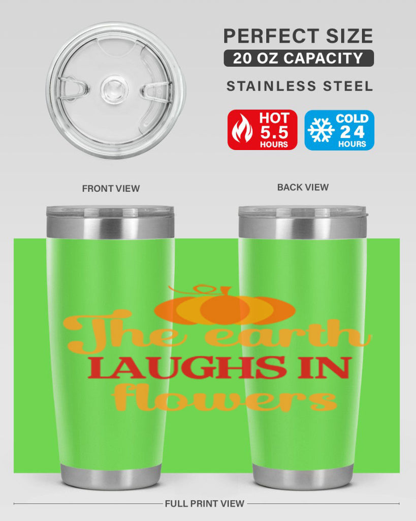 The earth laughs in flowers 538#- spring- Tumbler