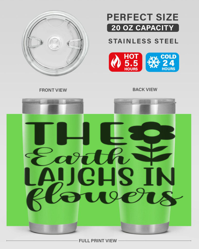 The earth laughs in flowers 548#- spring- Tumbler