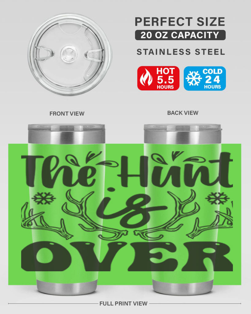 The hunt is over 403#- winter- Tumbler