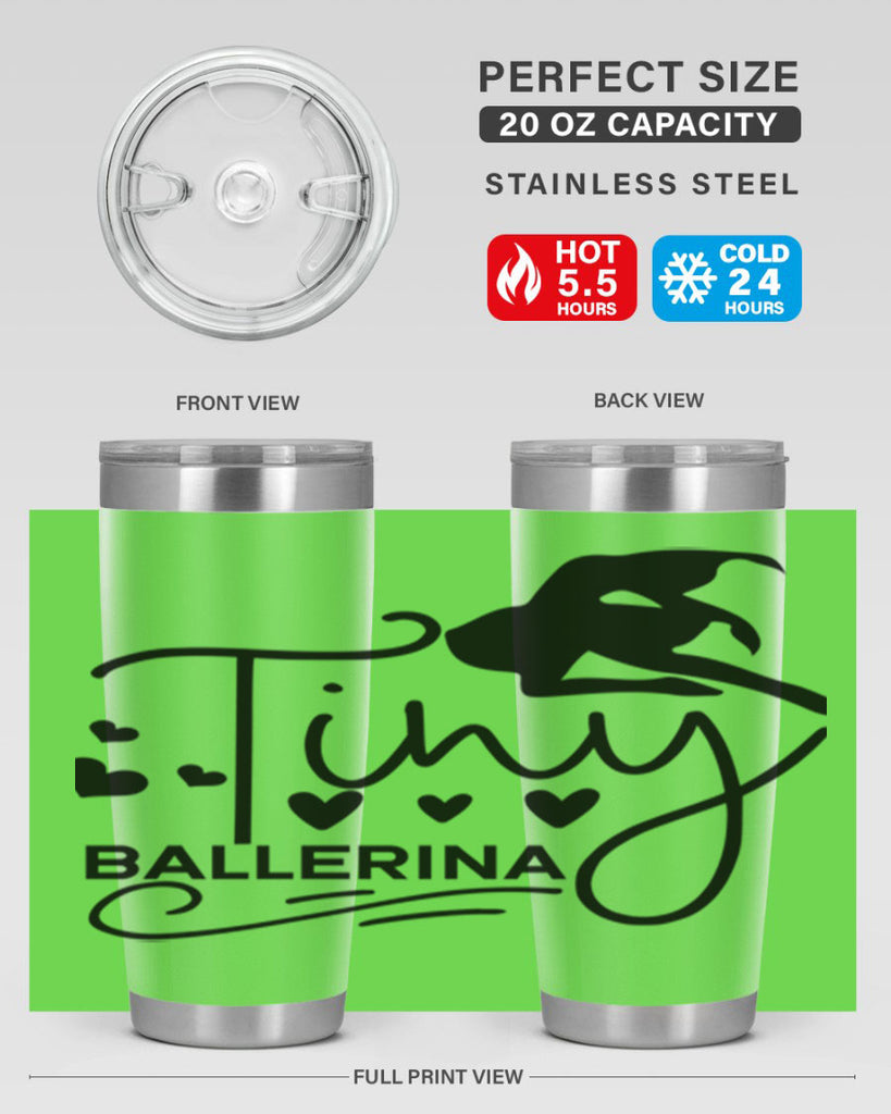 Tiny Ballerina 89#- ballet- Tumbler