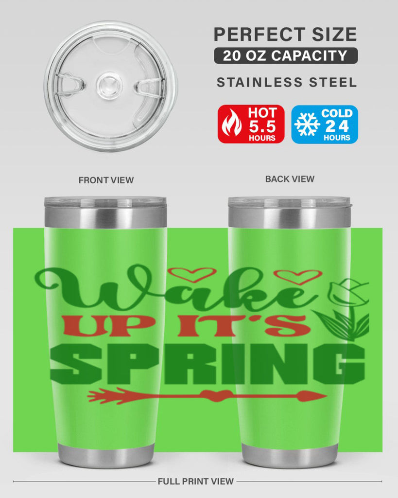 Wake Up Its Spring 562#- spring- Tumbler