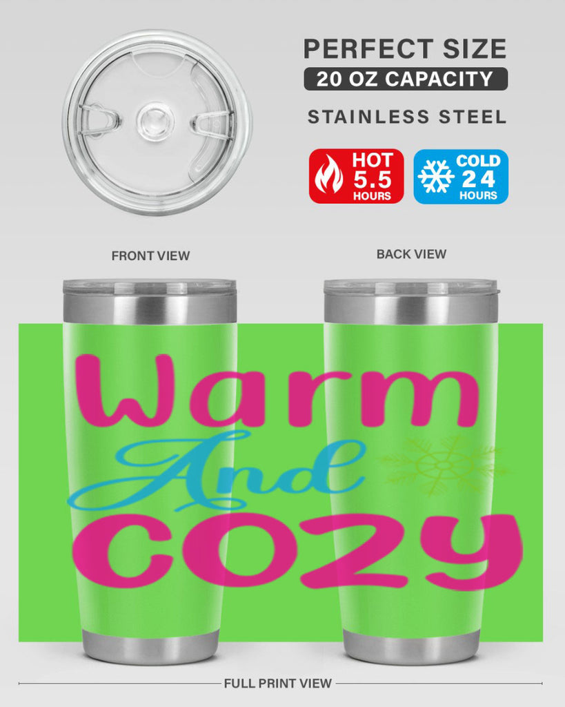 Warm And Cozy 446#- winter- Tumbler