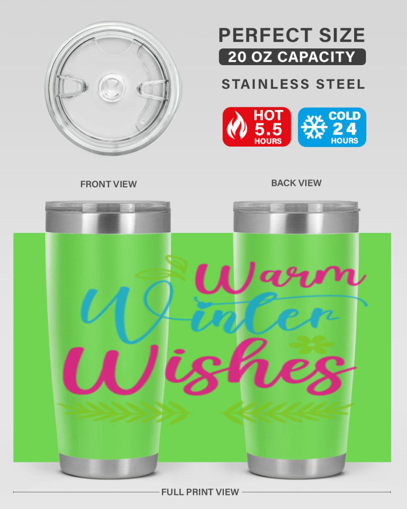 Warm Winter Wishes 450#- winter- Tumbler