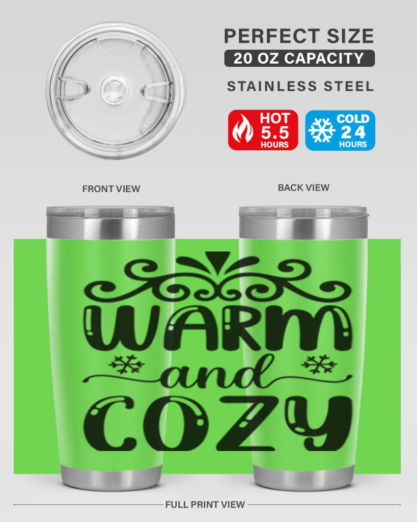 Warm and Cozy 460#- winter- Tumbler