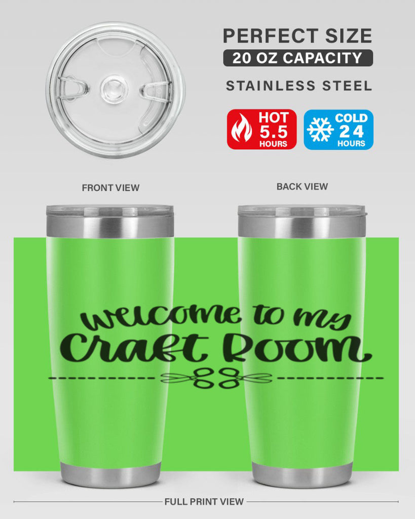Welcome To My Craft Room 2#- crafting- Tumbler