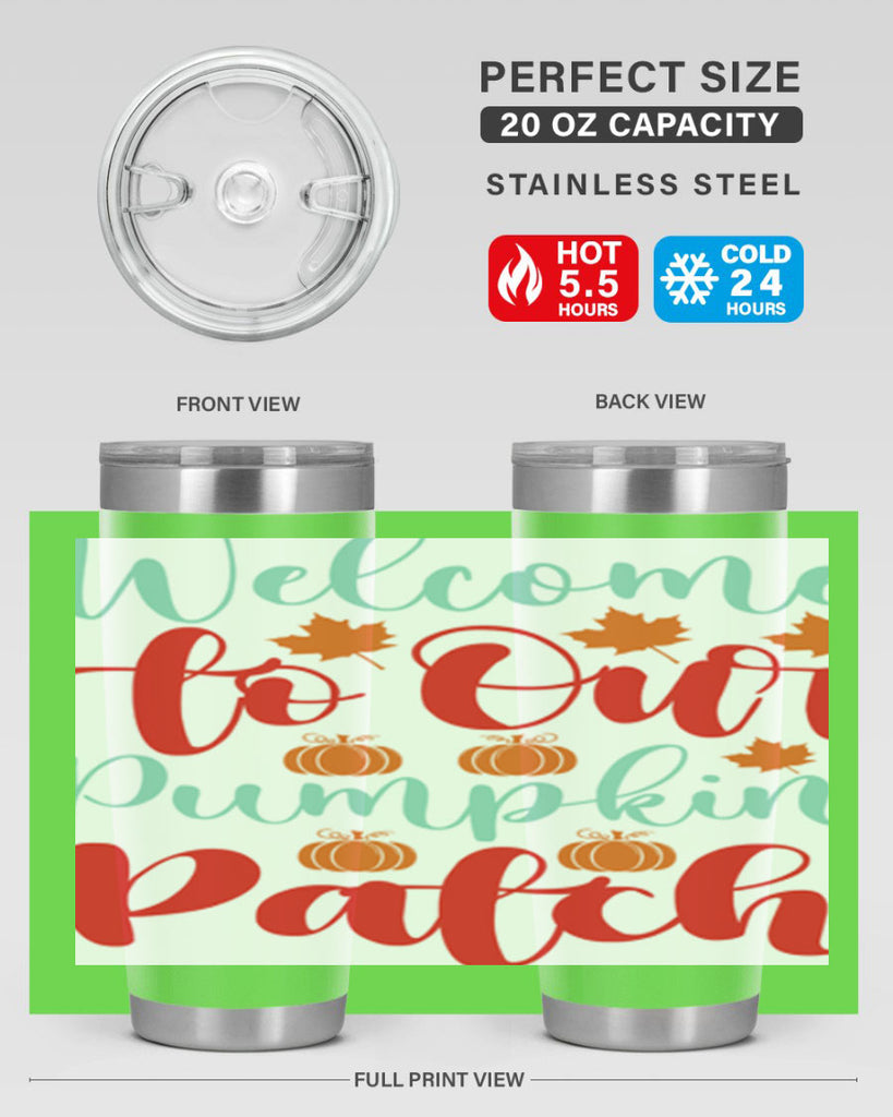 WelcometoOurPumpkinPatch 643#- fall- Tumbler