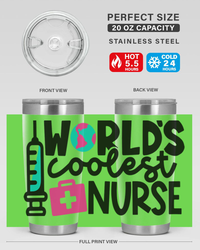 Worlds Coolest Nurse Style Style 7#- nurse- tumbler