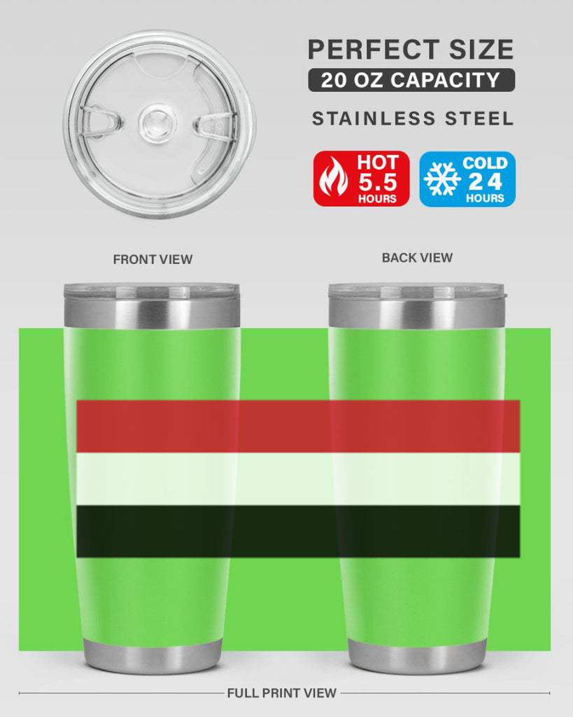 Yemen 3#- world flags- Tumbler