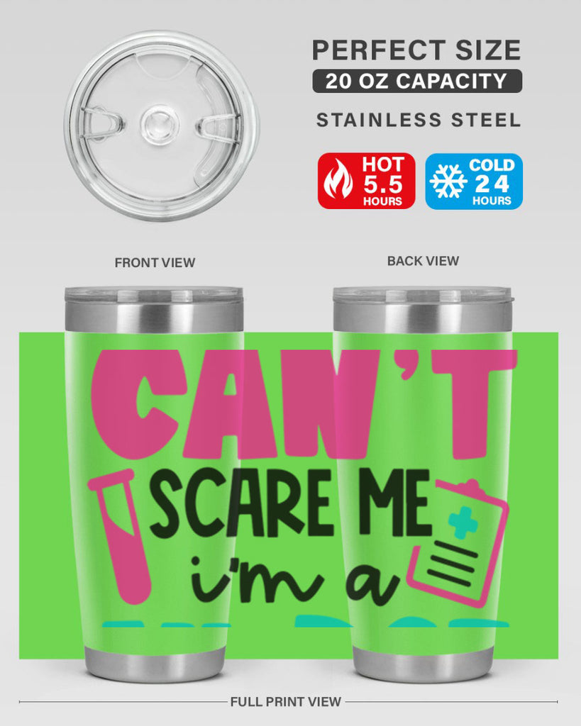 You Cant Scare Me Im A Nurse Style Style 3#- nurse- tumbler