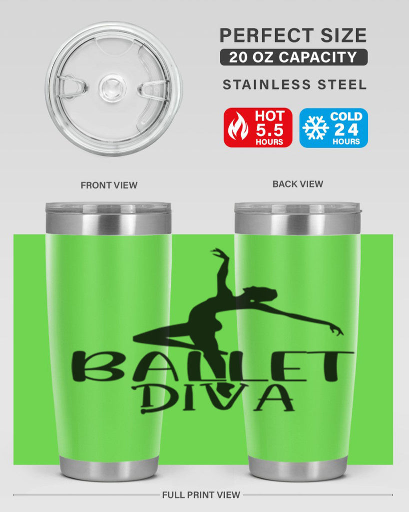 ballet diva6#- ballet- Tumbler