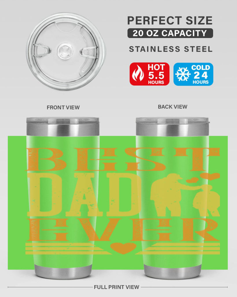 best dad ever 199#- fathers day- Tumbler