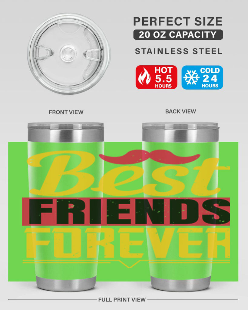 best friends forever 133#- fathers day- Tumbler