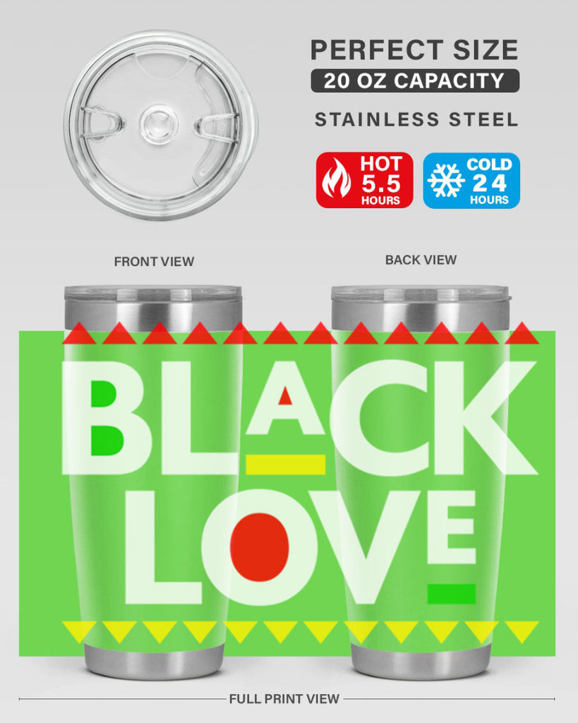 black love 228#- black words phrases- Cotton Tank