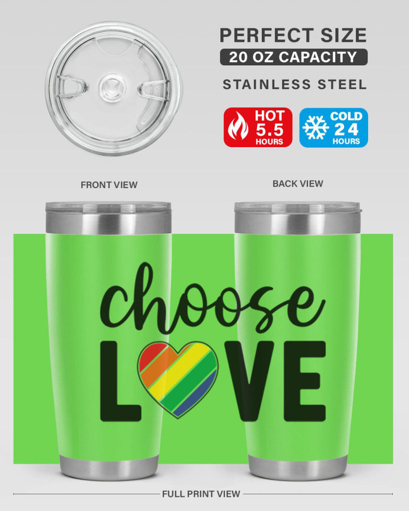 chooselove 150#- lgbt- Tumbler