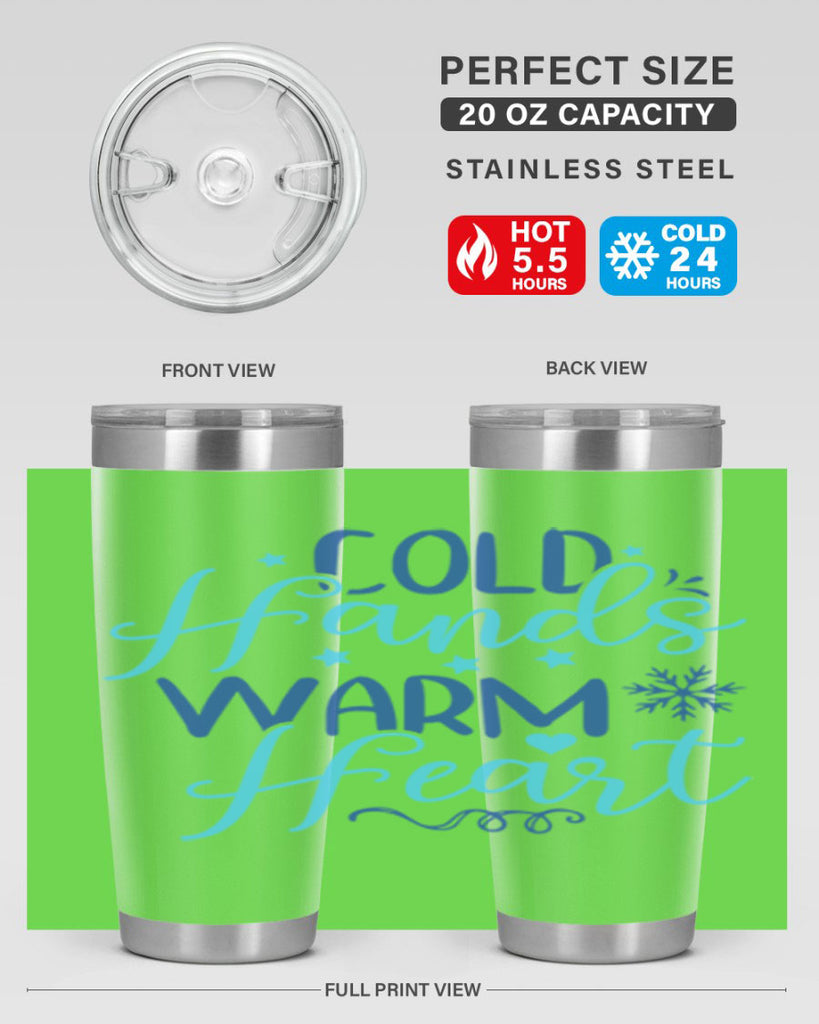 cold hands warm heart 51#- winter- Tumbler